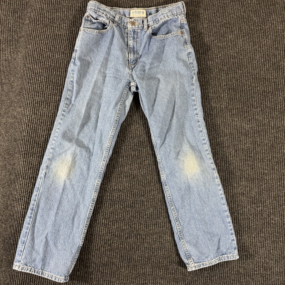 Urban Pipeline Jeans Boys 18 Reg Blue Medium Wash Denim Grunge Skate Streetwear